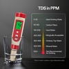 image:imageVIVOSUN 5in1 Digital PH Meter with PHSalinityTDSECTemperature Function Backlight Screen IP67 Waterproof for Hydroponics Home Drinking Pool and AquariumRed