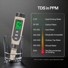 image:imageVIVOSUN 5in1 Digital PH Meter with PHSalinityTDSECTemperature Function Backlight Screen IP67 Waterproof for Hydroponics Home Drinking Pool and AquariumGray