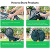 image:imageVIVOSUN Garden Netting Cover 28 x 28 x 32 Inch Popup Guard Cover with Zip Entry for Plants Vegetables Fruits Outdoor Run and Enclosure for Small Animals 2Pack Green28x28x32 inch Pack of 2