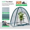 image:imageVIVOSUN Garden Netting Cover 28 x 28 x 32 Inch Popup Guard Cover with Zip Entry for Plants Vegetables Fruits Outdoor Run and Enclosure for Small Animals 2Pack Green36x36x39 inch