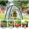 image:imageVIVOSUN Garden Netting Cover 28 x 28 x 32 Inch Popup Guard Cover with Zip Entry for Plants Vegetables Fruits Outdoor Run and Enclosure for Small Animals 2Pack Green28x28x32 inch Pack of 2