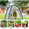 image:imageVIVOSUN Garden Netting Cover 28 x 28 x 32 Inch Popup Guard Cover with Zip Entry for Plants Vegetables Fruits Outdoor Run and Enclosure for Small Animals 2Pack Green36x36x39 inch