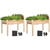 48 x 24 x 30 Inches (Elevated) (Pack of 2)