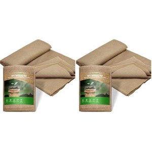 image:imageVIVOSUN 40 in x 30 ft Burlap Fabric High Density Natural Jute Fiber Multipurpose Burlap for Gardening Outdoor Plant Care Weed Barrier DIY Crafts and Decoration40 Inch X 30 Feet Pack of 2