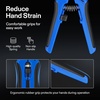 image:imageVIVOSUN Indoor Hydroponics LED Grow Room Glasses and Curved Gardening Scissors 65 Inch Hand Pruner Shear with Titanium Coated Blades 1Pack