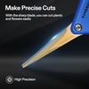 image:imageVIVOSUN Indoor Hydroponics LED Grow Room Glasses and Curved Gardening Scissors 65 Inch Hand Pruner Shear with Titanium Coated Blades 1Pack