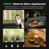 image:imageVIVOSUN 1500W Digital Temperature Controller and Humidity Controller 1500W DualStage Outlet PreWired Digital Humidistat with Dual LED Displays for HumidifierDehumidifierFan