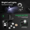 image:imageVIVOSUN 2Pack 30X 60X Illuminated Jewelers Loupe Foldable Magnifier and 2Pack Gardening Hand Pruner