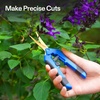 image:imageVIVOSUN 2Pack 65 Inch Gardening Scissors Hand Pruner Pruning Shear and 2Pack Curved Gardening Scissors 65 Inch Hand Pruner Shear with Titanium Coated Precision Blades