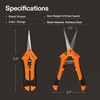 image:imageVIVOSUN 3 x 3Ft Elastic Trellis Netting and 65 Inch Gardening Scissors Hand Pruner Pruning Shear with Straight Stainless Steel Blades Orange 1Pack