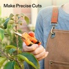image:imageVIVOSUN 3 x 3Ft Elastic Trellis Netting and 65 Inch Gardening Scissors Hand Pruner Pruning Shear with Straight Stainless Steel Blades Orange 1Pack