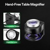 image:imageVIVOSUN 30X 60X Illuminated Jewelers Loupe Foldable Magnifier and 30X Rechargeable Loupe Magnifier with White LED Light and UV Light Portable Magnifying Glass with Optical Glass Lens amp Scale for Jewe