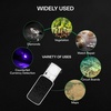 image:imageVIVOSUN 30X 60X Illuminated Jewelers Loupe Foldable Magnifier and SlideOut Jewelry Loupe Magnifier 30X 60X 90X LED Lighted Eye Loupe with UV Light for Jewelry Diamonds Gems Coins Stamps Rocks