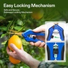 image:imageVIVOSUN 30X 60X Illuminated Jewelers Loupe and Curved Gardening Scissors 65 Inch Hand Pruner Shear with Titanium Coated Blades 1Pack