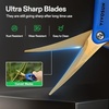 image:imageVIVOSUN 30X 60X Illuminated Jewelers Loupe and Curved Gardening Scissors 65 Inch Hand Pruner Shear with Titanium Coated Blades 1Pack