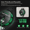 image:imageVIVOSUN 328 Feet 100m PECoated Twist Ties and Gardening Scissors 65 Inch Hand Pruner Pruning Shear with Straight Stainless Steel Blades Black and Green