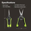 image:imageVIVOSUN 328 Feet 100m PECoated Twist Ties and Gardening Scissors 65 Inch Hand Pruner Pruning Shear with Straight Stainless Steel Blades Black and Green
