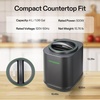image:imageVIVOSUN 4L Electric Composter for Kitchen Indoor Smart Compost Machine for Countertop OdorlessAutoCleaning3 ModesIntelligent LED Display Mill Composter Kitchen Bin Food Recycler Black