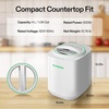 image:imageVIVOSUN 4L Electric Composter for Kitchen Indoor Smart Compost Machine for Countertop OdorlessAutoCleaning3 ModesIntelligent LED Display Mill Composter Kitchen Bin Food Recycler White