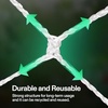 image:imageVIVOSUN 5 x 15 ft Plant Trellis Netting and 2Pack 65 Inch Gardening Scissors Hand Pruner Pruning Shear with Straight Stainless Steel Blades Orange