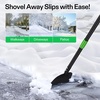 image:imageVIVOSUN 535 Garden Tool Adjustable Flat Shovel Multifunctional Shovel Heavy Duty Steel Floor Scraper with Long Handle Garden Tool for Weeding Digging Lawn Edging Ice Removal