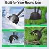 image:imageVIVOSUN 535 Garden Tool Adjustable Flat Shovel Multifunctional Shovel Heavy Duty Steel Floor Scraper with Long Handle Garden Tool for Weeding Digging Lawn Edging Ice Removal