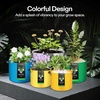 image:imageVIVOSUN 5Pack 5Gal27Gal210Gal Colored Grow Bags 350G Thick nonwoven Fabric Pots with Handles for Flowers Fruits and Vegetables5710 Gallons Mix