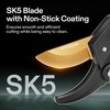 image:imageVIVOSUN 8 Ratchet Pruners Anvil Pruning Shears with Ratchet Mechanism SK5 Blades Ergonomic Handles amp Safety Lock HeavyDuty Gardening Scissors Hand Pruners Garden Clippers