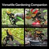 image:imageVIVOSUN 8 Ratchet Pruners Anvil Pruning Shears with Ratchet Mechanism SK5 Blades Ergonomic Handles amp Safety Lock HeavyDuty Gardening Scissors Hand Pruners Garden Clippers
