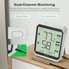 image:imageVIVOSUN AeroLab THB1S Wireless Bluetooth Hygrometer Thermometer Indoor and 7 Day Programmable Digital Timer with Dual Outlet 20 OnOff UL Listed Heavy Duty Plugin Outlet Timer with Countdown Setting