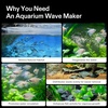 image:imageVIVOSUN Aquarium Wave Maker 2113GPH Circulation Pump with Controller amp Magnetic Suction Base Adjustable Submersible Powerhead for 20120 Gal FreshwaterSaltwater Fish Tank 25W