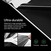 image:imageVIVOSUN Black and White Panda Film and One Pack 3 in x 7 ft Heavy Duty Zipper for Tarp Kit DoubleSide Indoor Outdoor Dust Barriers Peel amp Stick Zipper Black