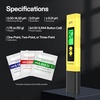 image:imageVIVOSUN Digital pH Meter and 18Pack pH Buffer Solution Powder 686400918 for Precise Calibration