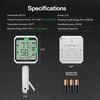 image:imageVIVOSUN GrowHub Controller E25 and AeroLab THB1 Wireless Bluetooth Hygrometer Thermometer Indoor Smart Temperature Monitor Digital Humidity Meter LCD Remote App Control amp Alert Data Storage Dual