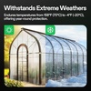image:imageVIVOSUN Highly Reflective Mylar Film Roll 4FT x 25FT and 3 x 108 Greenhouse Repair Tape 63 mil Clear Poly Patch Tape Heavy Duty and Weatherproof for Greenhouses Plastic Sheeting and Tents