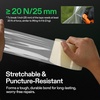 image:imageVIVOSUN Highly Reflective Mylar Film Roll 4FT x 25FT and 3 x 108 Greenhouse Repair Tape 63 mil Clear Poly Patch Tape Heavy Duty and Weatherproof for Greenhouses Plastic Sheeting and Tents
