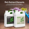 image:imageVIVOSUN Plant Food Nutrients Base A401 amp B142 Bundle and CalMagIron 200 Calcium Magnesium amp Iron Supplement Liquid Nutrient Fertilizer for All Plants Concentrated Plant Food for Soil