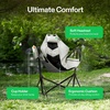 image:imageVIVOSUN Swing Chair Hammock Camping Chair with Headrest Cup Holder amp Carry Bag Supports 400 lbs Portable Rocking Chair for Travel Picnic Fishing Patio Beach Lawn