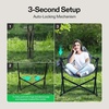 image:imageVIVOSUN Swing Chair Hammock Camping Chair with Headrest Cup Holder amp Carry Bag Supports 400 lbs Portable Rocking Chair for Travel Picnic Fishing Patio Beach Lawn