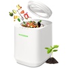 image:imageVIVOSUN 4L Electric Composter for Kitchen Indoor Smart Compost Machine for Countertop OdorlessAutoCleaning3 ModesIntelligent LED Display Mill Composter Kitchen Bin Food Recycler White