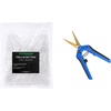 image:imageVIVOSUN 5 x 30 ft Plant Trellis Netting and 65 Inch Gardening Scissors Hand Pruner Pruning Shear with Titanium Coated Curved Precision Blades 1Pack
