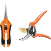 image:imageVIVOSUN 65 Inch Gardening Scissors Hand Pruner Pruning Shear amd 8 Bypass Pruning Shears for Gardening HeavyDuty Garden Scissors Ultra Sharp Pruners with Professional Grade SK5 Blades