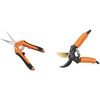 image:imageVIVOSUN 65 Inch Gardening Scissors Hand Pruner Pruning Shear and 85 Bypass Pruning Shears for Gardening HeavyDuty Garden Scissors Ultra Sharp Pruners with 34 in Cut Capacity SK5 Blades