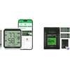 image:imageVIVOSUN AeroLab THB1S Wireless Bluetooth Hygrometer Thermometer Indoor and 62 RH TwoWay Humidity Control Packs Size 4 g 10 Packs for Storing 12 oz Moisture Balancer with RH Indicator Card for Fo