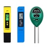 image:imageVIVOSUN Digital PH Meter TDS and EC Pen for Water Soil Moisture Tester for Hydroponics Pool and Aquarium Yellow Blue UL Certified