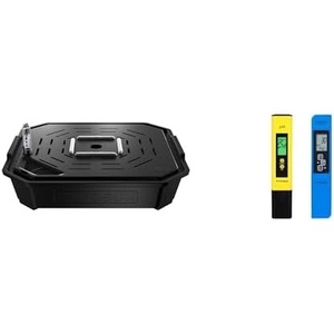 image:imageVIVOSUN 4Pack FlexFeed SelfWatering Irrigation Pot and Digital pH and TDS Meter Kits 001pH High Accuracy Pen Type pH Meter  2 Readout Accuracy 3in1 TDS EC