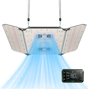 image:imageVIVOSUN AeroLight Wing AW400 amp Growhub Controller E42A Tunable Spectra LED Grow Light 400W with Integrated Circulation Fan Compatible with App amp E25 4x45x5 ft Coverage