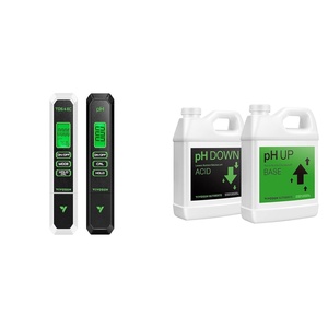 image:imageVIVOSUN Digital pH and TDS Meter Kits and pH Up amp pH Down Kit 1 Quart Each pH Control Kit for Balanced pH Level and Optimal Nutrient Uptake pH Adjuster Liquid Fertilizer for All Plants and All Grow
