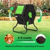 image:imageVIVOSUN Tumbling Composter 185 Gallon Compost Bin HeavyDuty Compost Tumbler wSliding Door Lockable Brake and Rotating Design for Fast Creation of Fertile Soil Outdoor185 Gallon
