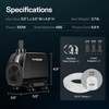 image:imageVIVOSUN 480GPH Submersible Pump1800LH 25W Ultra Quiet Water Pump with 72ft High Lift Fountain Pump with 5ft Power Cord 3 Nozzles for Fish Tank Aquarium Statuary Hydroponics Black861050